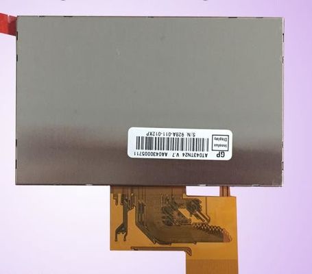 AT043TN24 V.7 इन्सोलक्स 4.3 &quot;480 (RGB) × 272 500 cd / m² औद्योगिक एलसीडी डिस्प्ले