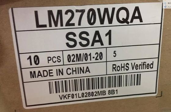 LM270WQA-SSA1 LG डिस्प्ले 27.0&quot; 2560(RGB)×1440 350 cd/m² औद्योगिक LCD डिस्प्ले