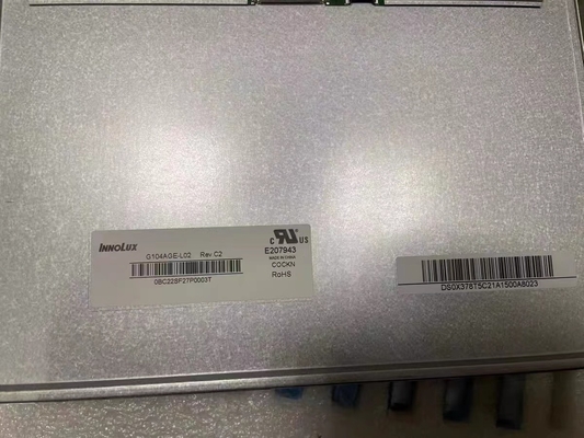 G104AGE-L02 INNOLUX 10.4&quot; 800 ((RGB) × 600 400 cd/m2 औद्योगिक एलसीडी डिस्प्ले