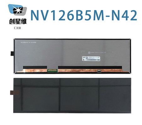 NV126B5M-N42 BOE 12.6&quot; 1920 ((RGB) × 515 400 cd/m2 औद्योगिक एलसीडी डिस्प्ले