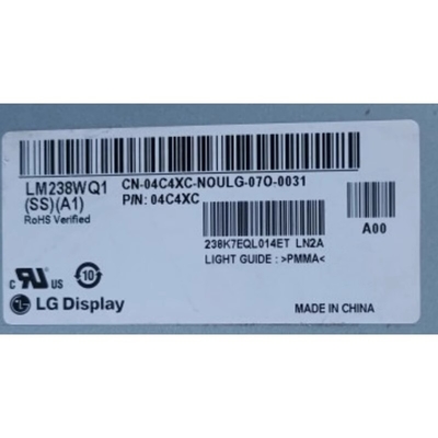 LM238WQ1-SSA1 एलजी डिस्प्ले 23.8" 2560 ((RGB) ×1440, 300 cd/m2 औद्योगिक एलसीडी डिस्प्ले