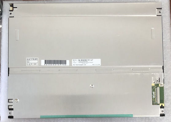 NL8060BC31-47 NLT 12.1INCH 450CD / M2 LCM 800 × 600 800 × 600RGB WLED LVDS स्टोरेज अस्थायी।: -30 ~ 80 ° C औद्योगिक एलसीडी डिस्प्ले