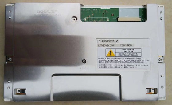 LQ080Y5CGQ1 तीव्र 8 &quot;एलसीएम 800 × 480 आरजीबी औद्योगिक एलसीडी डिस्प्ले