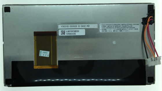 7 &quot;LCM 800 × 480RGB 320cd / mQ LQ070Y5DE01 शार्प टीएफटी एलसीडी डिस्प्ले