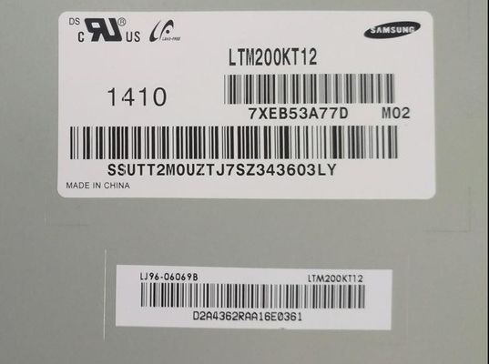 20.0" 1600×900 250cd/M2 वर्ग Tft डिस्प्ले LM200WD3-TLF1 85/85/75/85 (टाइप)