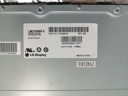 12.8W 23.8" 92PPI इंडस्ट्रियल टीएफटी डिस्प्ले 300cd/m2 LM238WF4-SSG2 89/89/89/89 (टाइप)