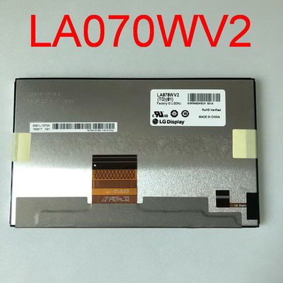 LA070WV2-TD01 एलजी डिस्प्ले 7.0 &quot;800 (आरजीबी) × 480 550 सीडी / एम² औद्योगिक एलसीडी डिस्प्ले