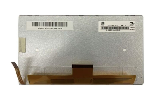 G070VVN01.1 AUO 7.0&quot; 800 ((RGB) × 480 600 cd/m2 औद्योगिक एलसीडी डिस्प्ले