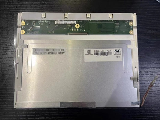 G104X1-L02 INNOLUX 10.4&quot; 1024 ((RGB) × 768 400 cd/m2 औद्योगिक एलसीडी डिस्प्ले