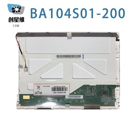 BA104S01-200 BOE 10.4&quot; 800 ((RGB) × 600, 300 cd/m2 औद्योगिक एलसीडी डिस्प्ले