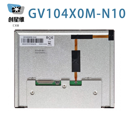 GV104X0M-N10 BOE 10.4&quot; 1024 ((RGB) ×768, 85/85/85/85 (टाइप) ((CR≥10) औद्योगिक एलसीडी डिस्प्ले