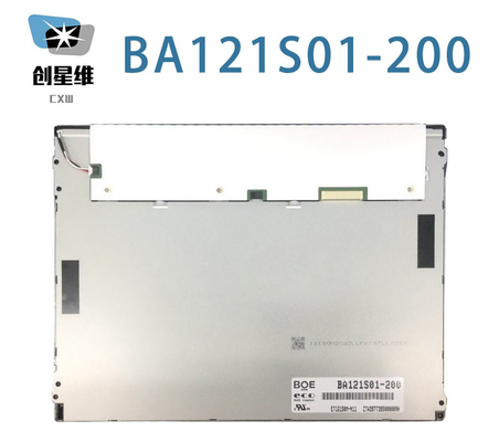 BA121S01-200 BOE 12.1&quot; 800 ((RGB) × 600, 400 (Type.) ((cd/m2) औद्योगिक एलसीडी डिस्प्ले