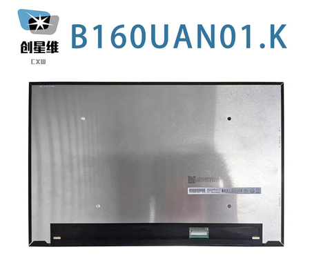 B160UAN01.K AUO 16.0&quot; 1920 ((RGB) × 1200, WUXGA 141PPI 89/89/89/89 औद्योगिक एलसीडी डिस्प्ले
