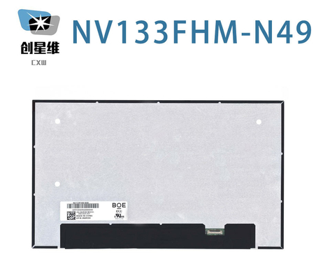 NV133FHM-N49 BOE 13.3&quot; 1920 ((RGB) × 1080, 300 cd/m2 औद्योगिक एलसीडी डिस्प्ले