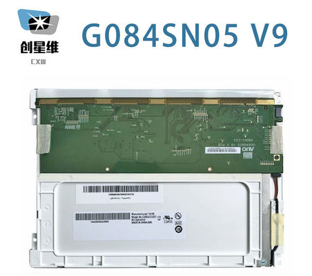 8.4 इंच 800*600 टीएफटी एलसीडी G084SN05 V9 लैंप एलईडी ड्राइवर के साथ प्रतिस्थापन योग्य