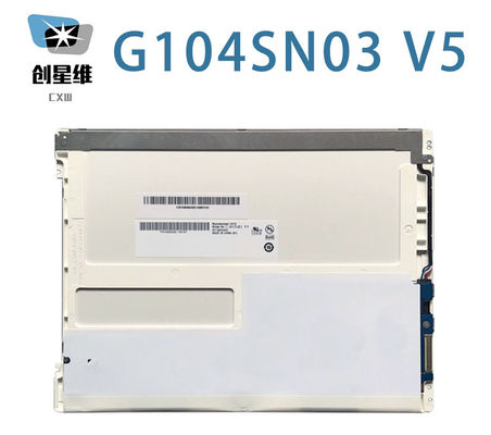 G104SN03 V5 AUO 10.4 इंच 800 ((RGB) × 600, 80/80/60/70 औद्योगिक एलसीडी डिस्प्ले