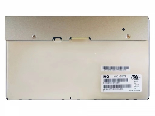 M101GWT9 R3 IVO 10.1&quot; 1024 ((RGB) × 600, 640 cd/m2 औद्योगिक एलसीडी डिस्प्ले