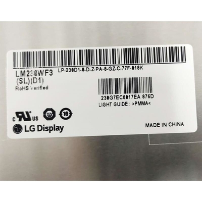 LM230WF3-SLD1 एलजी डिस्प्ले 23.0 &quot; 1920 ((RGB) × 1080, 350 cd/m2 औद्योगिक एलसीडी डिस्प्ले