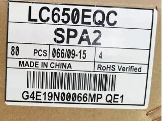 LC650EQC-SPA2 एलजी डिस्प्ले 65&quot; 3840 ((आरजीबी) × 2160, 89/89/89/89 औद्योगिक एलसीडी डिस्प्ले
