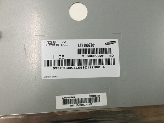LTM190ET01 सैमसंग 19.0&quot; 1280 ((RGB) ×1024, 250 cd/m2 औद्योगिक एलसीडी डिस्प्ले