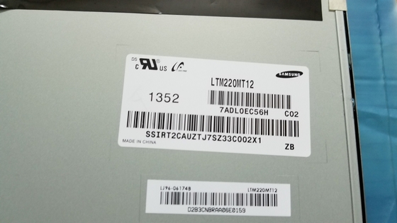 LTM220MT12 सैमसंग 22.0&quot; 1680 ((RGB) ×1050, 250 cd/m2 औद्योगिक एलसीडी डिस्प्ले