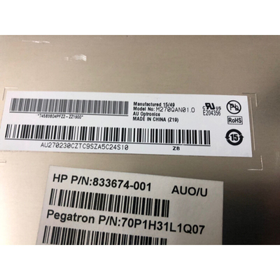 M270QAN02.0 AUO 27.0&quot; 3840(RGB)×2160, 300 (Typ.)(cd/m²) INDUSTRIAL LCD DISPLAY