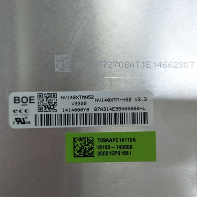 NV140XTM-N52 BOE 14.1&quot; 3840 ((RGB) ×1100 300 cd/m2 औद्योगिक एलसीडी डिस्प्ले