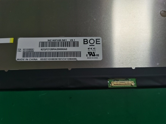 NE140FHM-N61 BOE 14.0&quot; 1920 ((RGB) × 1080, 400 cd/m2 औद्योगिक एलसीडी डिस्प्ले