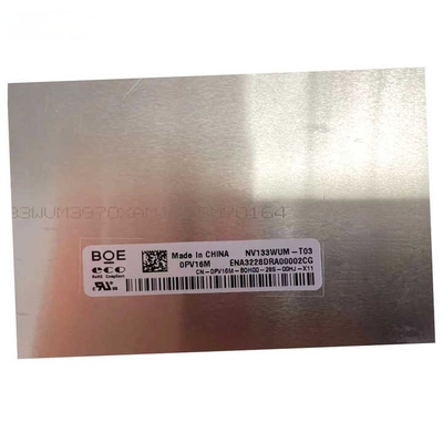 NV133WUM-T03 BOE 13.3" 1920 ((RGB) ×1200, 300 cd/m2 औद्योगिक एलसीडी डिस्प्ले