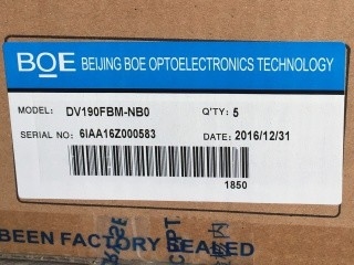 DV190FBM-NB0 BOE 19.1&quot; (1/3 कट 21.5&quot;) 1920(RGB) ×360 300 cd/m2 औद्योगिक एलसीडी डिस्प्ले