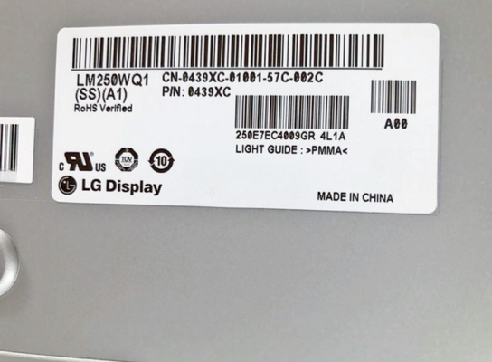 LM250WQ2-SSA1 एलजी डिस्प्ले 25&quot; 2560 ((RGB) ×1440 क्वाड-एचडी 117PPI 300 सीडी/एम2 औद्योगिक एलसीडी डिस्प्ले