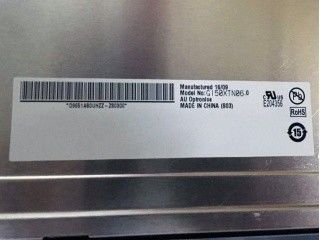 G150XTN06.0 15 इंच 1024*768 20 पिन AUO TFT एलसीडी 80/80/70/80 (टाइप)