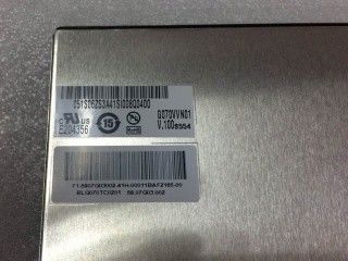 G070VVN01.1 7 इंच 800*480 उच्च चमक एलसीडी डिस्प्ले 80/80/80/80 (प्रकार)