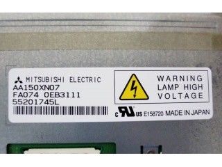 AA150XN07 4 पीसी CCFL TFT एलसीडी 15 इंच इंडस्ट्रियल TFT डिस्प्ले 75/75/50/60 (टाइप)