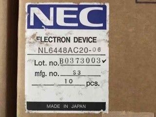 NL6448AC20-06 6.5 INCH 640×480 122PPI NEC TFT पैनल 78.8 ((W) × 126.8 ((H) मिमी