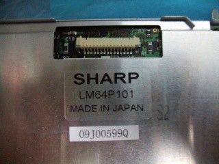 LM64P101 Sharp TFT एलसीडी डिस्प्ले 7.2" 70 cd/m2 (टाइप.) 25/25/20/10 (टाइप.)