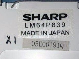 LM64P839 84PPI 640×480 वीजीए 9.4 इंच तेज टीएफटी एलसीडी डिस्प्ले 25/25/20/10 (टाइप)