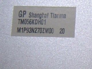 TM056KDH01 5.6 &quot;320 × 234 71PPI 200cd / mIAN TIANMA TFT