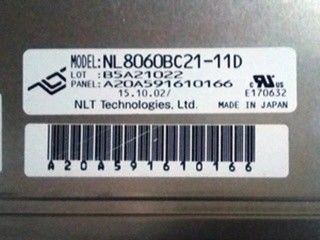 800*600 8.4&quot; 119PPI 400cd/m2 TFT एलसीडी पैनल NL8060BC21-11D एलसीडी स्क्रीन