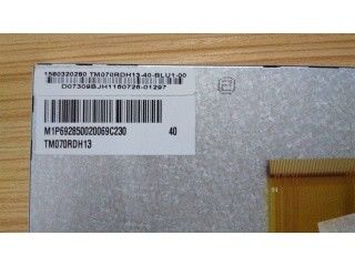 7.0" 800×480 WVGA 134PPI 250cd/m2 TFT एलसीडी पैनल TM070RDH13 164.9 ((H) ×100(V) ×6 ((D) मिमी