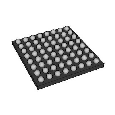 XC4VLX25-10FFG668C Virtex-4 LX परिवार 24192 कोशिकाएं 90nm एम्बेडेड FPGAs IC FPGA 448 I/O 668FCBGA