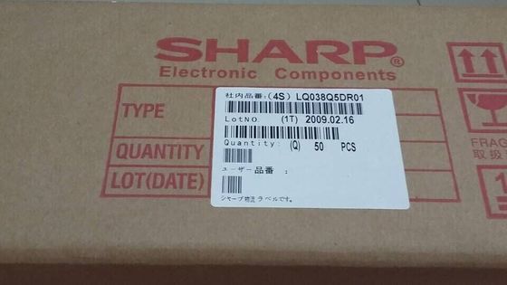 LQ038Q5DR01 3.8 " 320×240 450cd/M2 स्क्वायर एलसीडी पैनल QVGA 106PPI