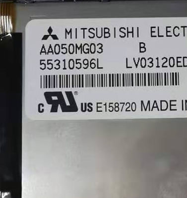 AA050MG03 मित्सुबिश 5.0 inc 800 (RGB) × 480 ऑपरेटिंग तापमान: -30 ~ 80 ° 900cd / m2 औद्योगिक एलसीडी डिस्प्ले