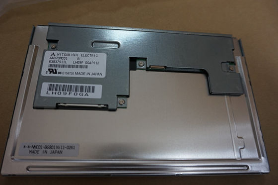 AA070MC01 Mitsubishi 7INCH 800×480 1000CD/M2 WLED LVDS औद्योगिक एलसीडी डिस्प्ले
