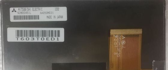 AA050MC01 मित्सुबिशी 5INCH 800 × 480 RGB 300CD / M2 WLED TTL स्टोरेज अस्थायी। -30 ~ 80 ° C औद्योगिक एलसीडी डिस्प्ले