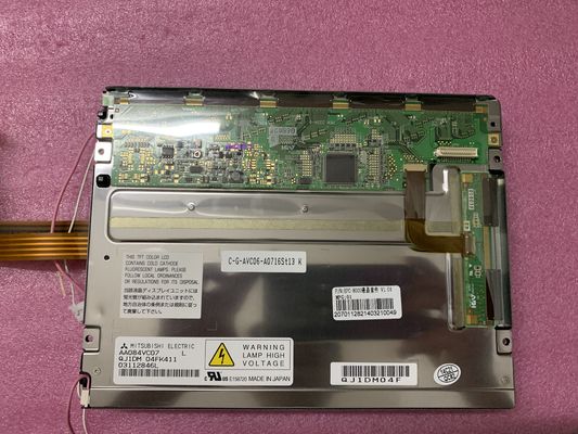 AA084VF05 मित्सुबिशी 8.4 इंच 640 (RGB) × 480 380 cd / m² संग्रहण तापमान: -20 ~ 80 ° C औद्योगिक LOD DISPLAY