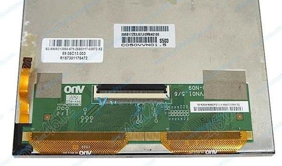 C050VVN01.5 AUO 5INCH 800 × 480RGB 500CD / M2 WLED LVDS स्टोरेज अस्थायी: -40 ~ 95 ° C औद्योगिक एलसीडी डिस्प्ले