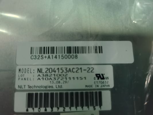NL204153AC21-22 NLT 21.3INCH 800CD / M2 LCM 2048 × 1536 2048 × 1536RGB WLED LVDS आपरेटिंग अस्थायी।
