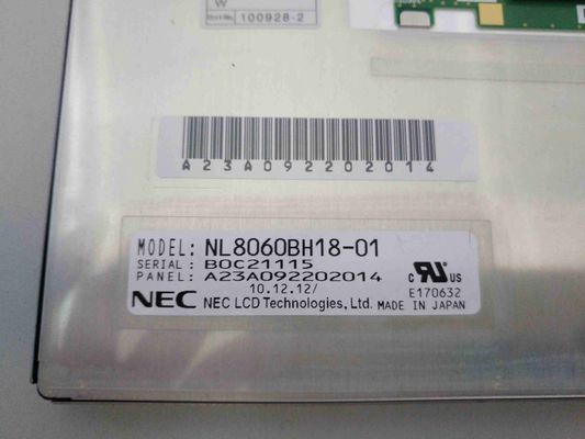 NLT 5.7 &quot;800CD / M2 TFT LCD डिस्प्ले LCM 640 × 480 NL6448BC18-01F