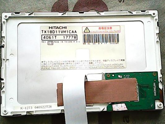 WVGA 133PPI 800x480 400 निट्स इंडस्ट्रियल एलसीडी पैनल TX18D11VM1CAA